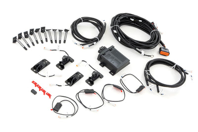 Rough Country Multi-Color LED Running Boards Crew Cab Ram 2500 3500 2WD 4WD (2011-2026) 55009