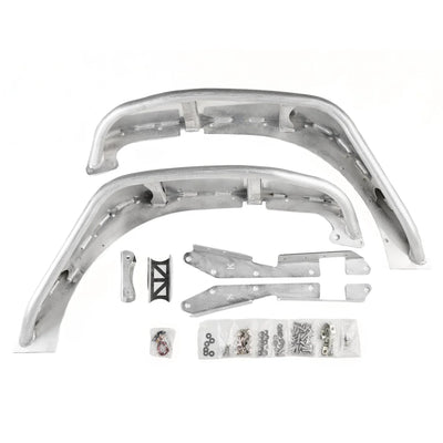 Combat offRoad Combat offRoad Jeep JK JKU Full Assault Raw Aluminum Fender Kit - Front 15-1176 15-1176