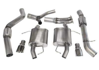 CORSA Performance black cat-back exhaust