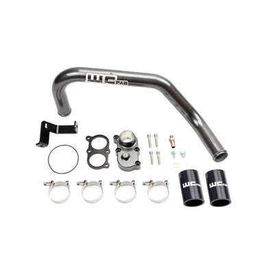 Wehrli Thermostat Housing Kit 06-10 Duramax LBZ LMM Dual CP3 Candy Red Candy Red 100424-CR