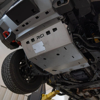 RCI Metalwork Engine Skid Plate 05-Present Frontier - 1/4 5052 Aluminum - Raw Metal FRONTIER05ENGINEALRAW