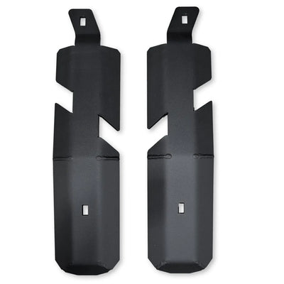 RCI Metalwork Transmission Skid Plate with x-members 24 Ranger / 21 Bronco 2.7L - 3/16 Steel - Black Powdercoat 21BRONCO24RGRTRANSXMBRSTBK