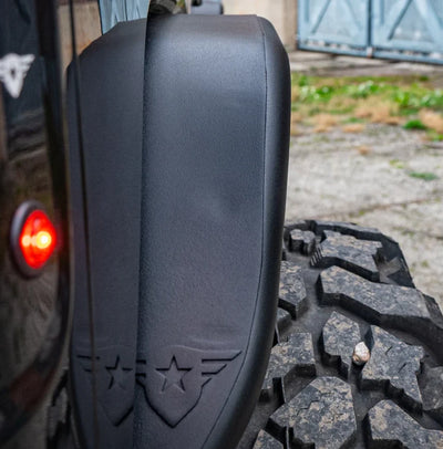 Combat offRoad Combat offRoad Jeep JL JLU Full Assault Raw Aluminum Fender Kit - Rear 25-1179 25-1179