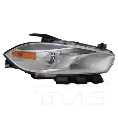 CAPA 1616 DG DART CHROME HALGN SE/AERO/LMD HEADLAMP ASSY RH