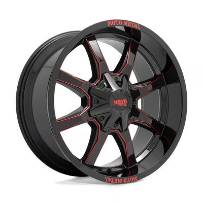 Moto Metal Wheels black auto part