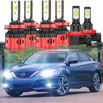 CAPA NS ALTIMA SDN 1617 HEADLIGHT ASSY LED 2.5L ENG W/O SR HALOGEN W/O LED DRL CHROME LH