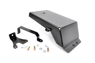 2021+ Bronco Black Ops Front Bumper Skid Plate (Bare Steel)