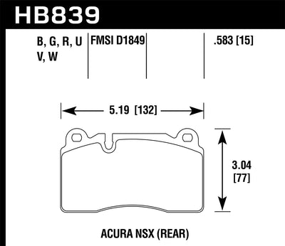 Hawk Performance auto part