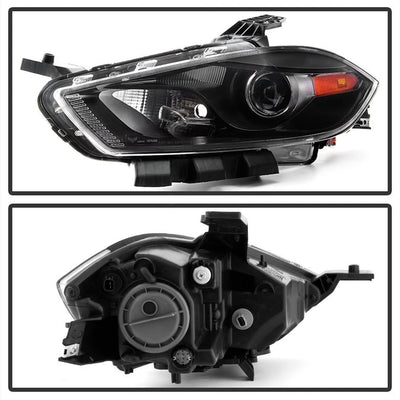 SPYDER black headlights