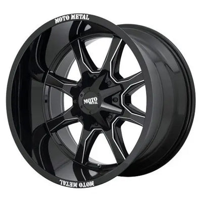 Moto Metal Wheels black auto part