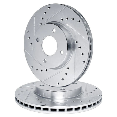 R1 Concepts Brake Rotor- D/S - Silver