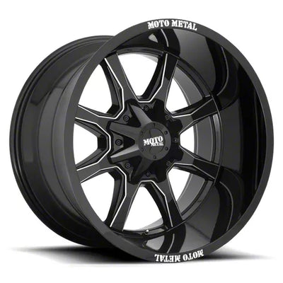 Moto Metal Wheels black auto part