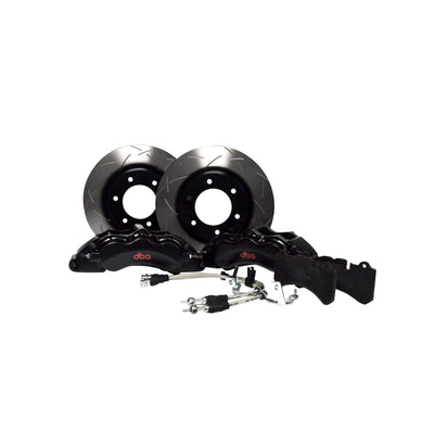 DBA 18-20 Jeep Wrangler JL (342mm Rear Rotor) Front Rotor & Pad Kit Level 1