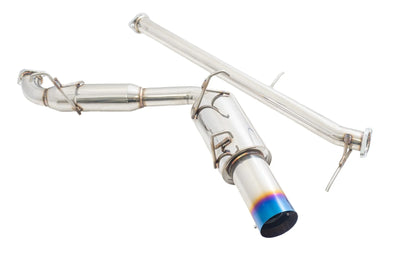 Megan Racing blue cat-back exhaust
