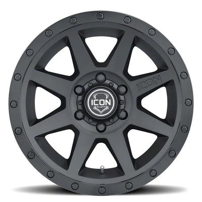 ICON black auto part