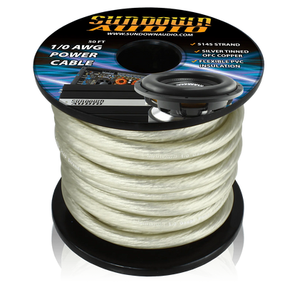 Sundown Audio silver auto part