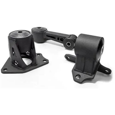 Innovative 09-13 Honda FIT/JAZZ L-Series Black Steel Mounts 75A Bushings