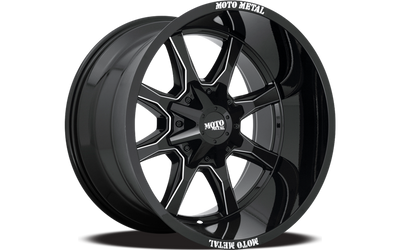 Moto Metal Wheels black auto part