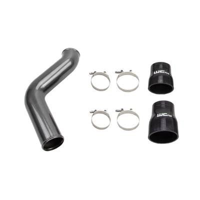 Wehrli Passenger (Hot) Side 3.5 in. Intercooler Pipe 19-24 Cummins 6.7L Flat Black Flat Black 100204-FB