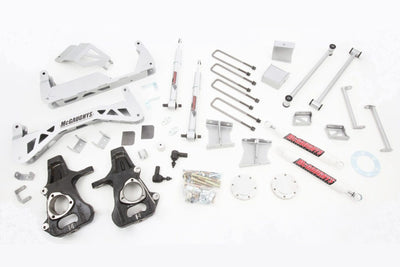 McGaughys Suspension silver shock absorber