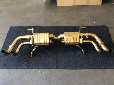 Valvetronic Designs titanium exhaust