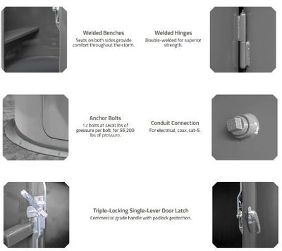Survive A Storm Shelters auto part