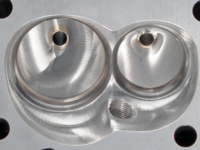 SBC 210cc Alum CNC Heads Eliminator Race 65cc