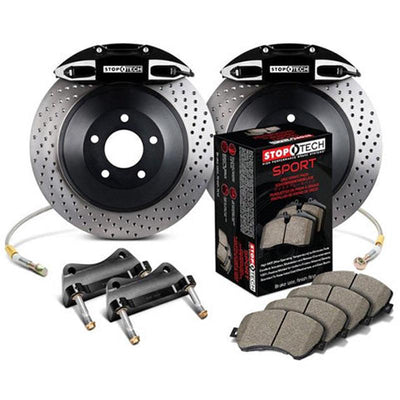Stoptech black auto part