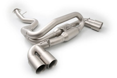 cp-e BMW 1M 11 Triton Dual Cat-Back Exhaust cp-e 3in / 304SS Mandrel Bent Dual 4.5in x 8in Round M