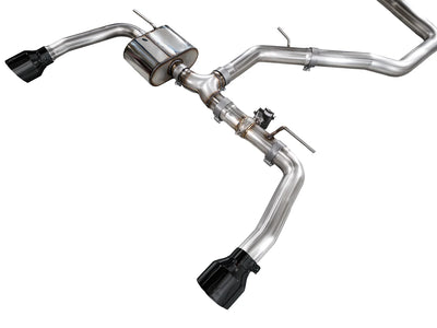 AWE Tuning black cat-back exhaust