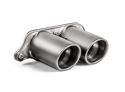 Akrapovic 2022+ Porsche 718 Cayman GT4 RS Titanium Right Tail Pipe Set