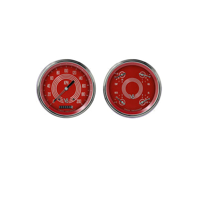 CLASSIC INSTRUMENTS red auto part