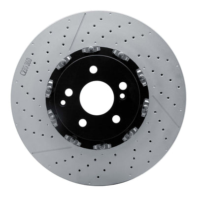 DFC 07-25 Mercedes-Benz E63 AMG Front Drilled and Slotted Hi-Carbon Alloy Geomet Coated Rotor