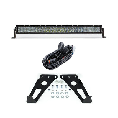 32" HIDDEN GRILLE LED LIGHT BAR BRA