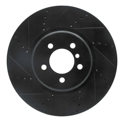 R1 07-15 BMW 335i xDrive Front & Rear Drilled & Slotted Silver Brake Rotor Set