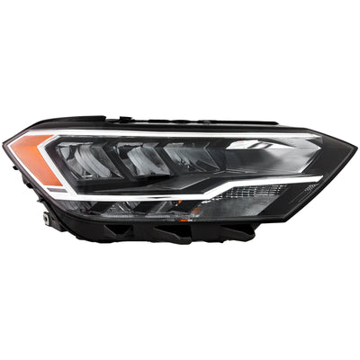 CAPA VN JETA 1921 HEADLIGHT ASSY COMPOSITE TYPE W/O BLK EDGED LENS RH