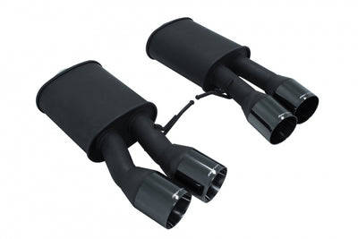 Megan Racing black axle-back exhaust