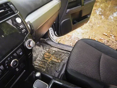 WeatherTech Black Front Rear FloorLiner HP Fits -23-24 F-250 F-350 F-450 F-550 4410121IM-446972IM