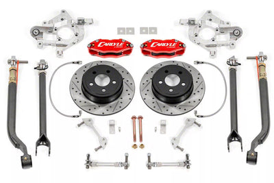 BMR Suspension red auto part