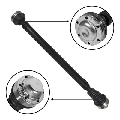 Front Driveshaft Grand Cherokee Commander 34 Flange to Flange Compressed GRAND CHEROKEE COMMANDE