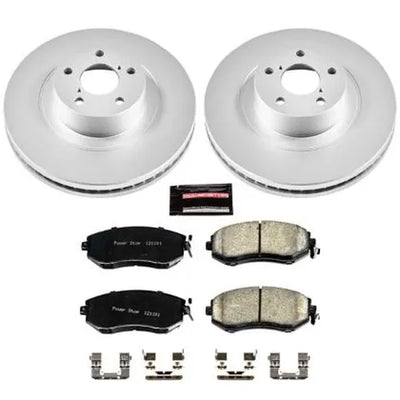 Power Stop 10-13 Subaru Forester Front & Rear Z17 Evolution Geomet Coated Brake Kit