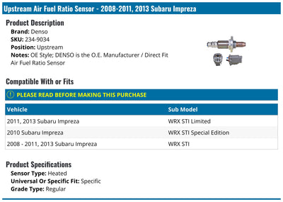 Denso auto part