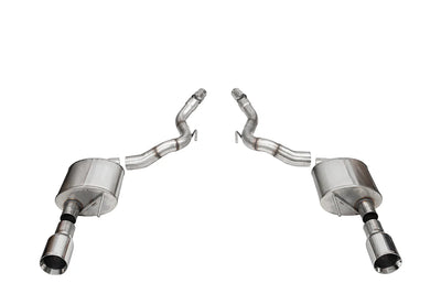 CORSA Performance black axle-back exhaust