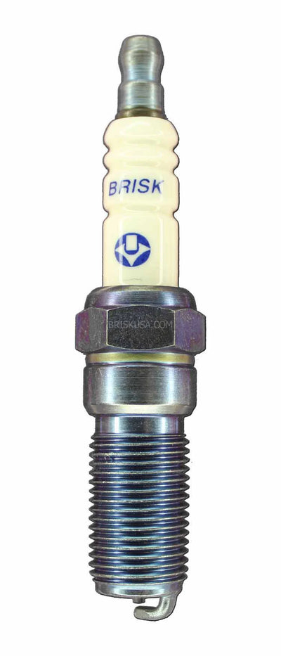 Brisk Spark Plugs silver auto part