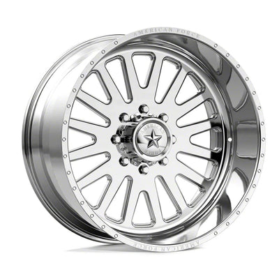 American Force Wheels silver auto part