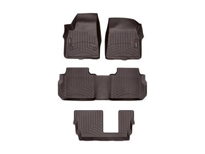 WeatherTech Cocoa Front Rear FloorLiner HP Fits -20-20 Escalade ESV 476071-477672IM