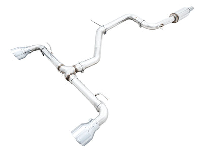 AWE Tuning silver exhaust