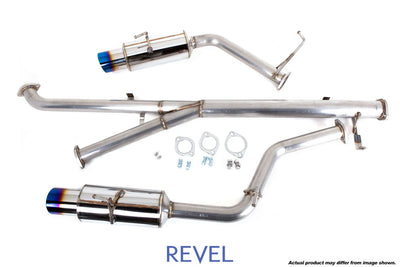 Revel blue cat-back exhaust