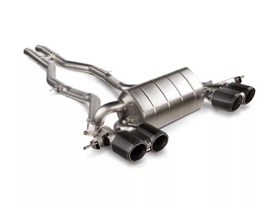 Akrapovic black slip-on exhaust