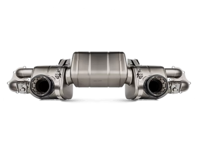 Akrapovic 2022+ Porsche 718 Cayman GT4 RS Slip-On Race Line (Titanium)